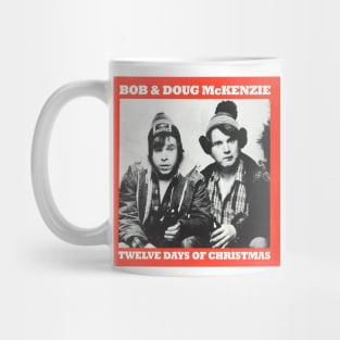 Twelve Days of Christmas Bob & Doug SCTV Mug